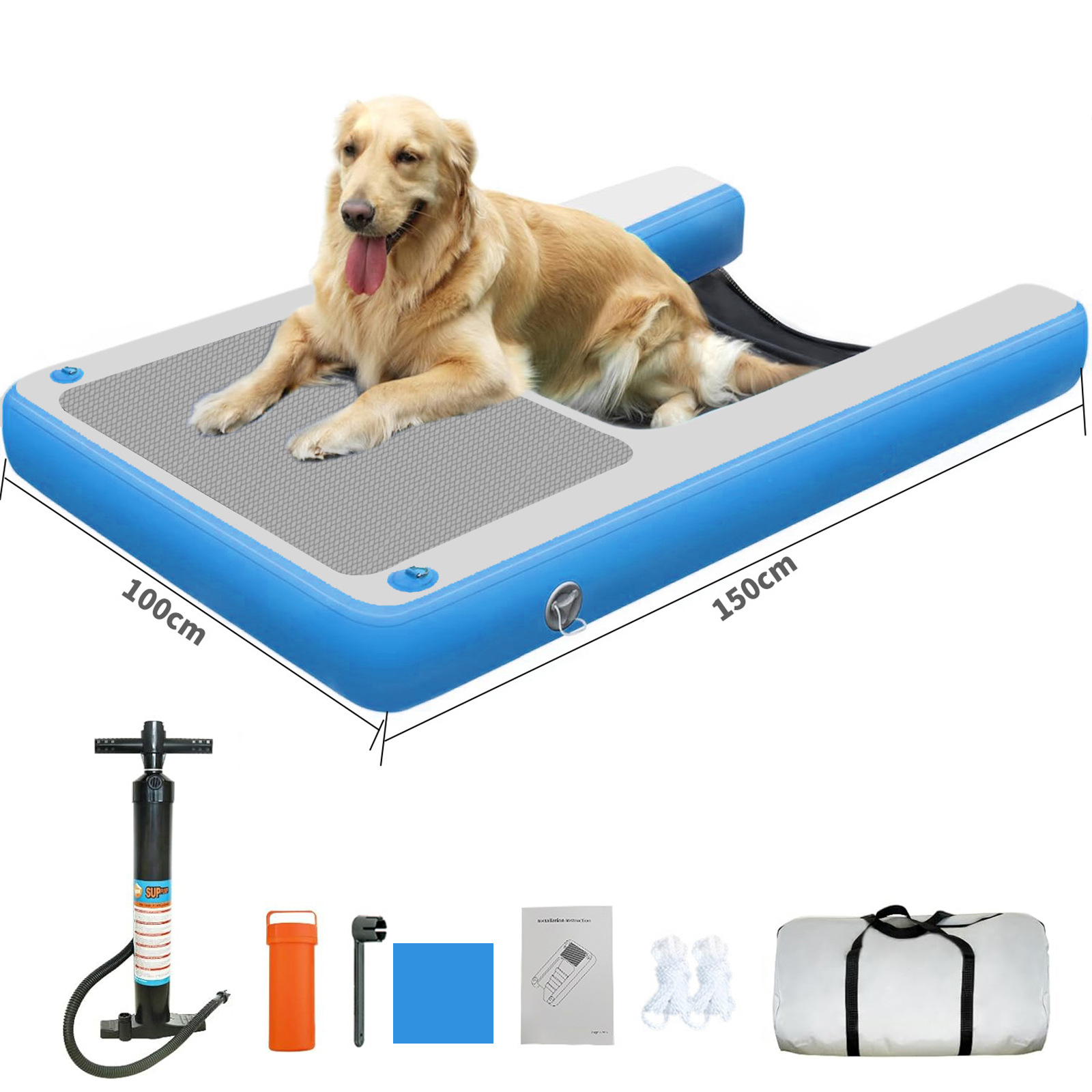 Dog Float Board Pet Water Toy, Double-layer Dog Ladder photo 4