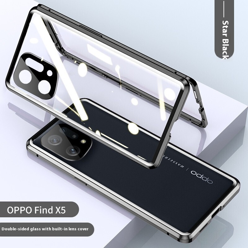 Phone Case Magnetic King Double-sided Glass Protection photo 2