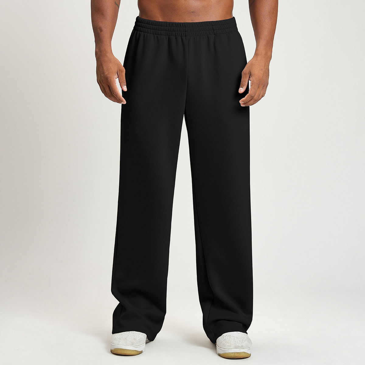 Men's Sporty And Fashionable Wide-leg Trousers photo 2