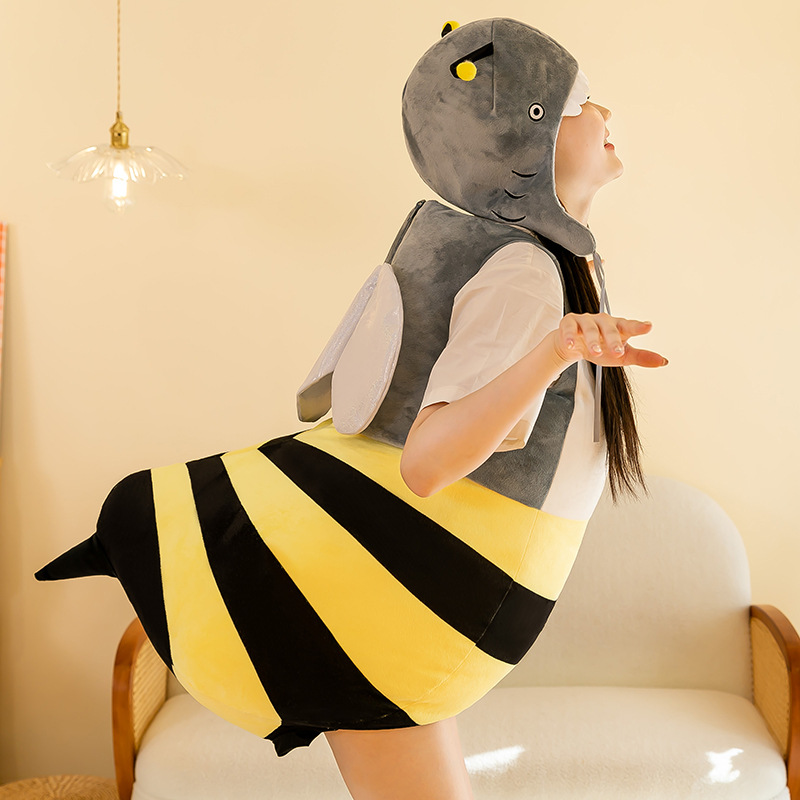 Childrens Bee Costume Birthday-themed Versatile Sleeping Bag Set photo 4