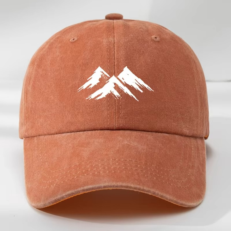 Printed Vintage Distressed Washed Mens Casual Cap photo 8