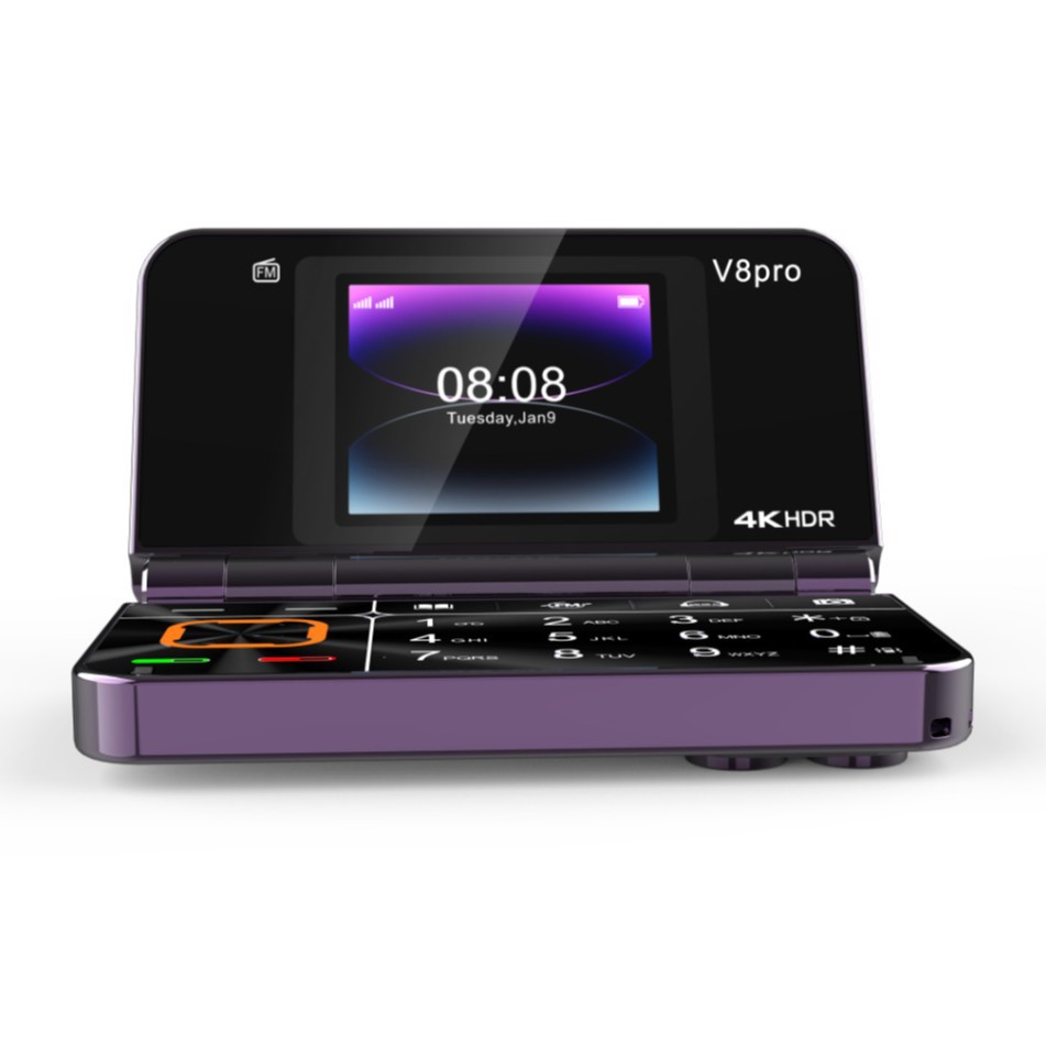 V8pro Dual Screen Folding Flip Function Mobile Phone photo 8