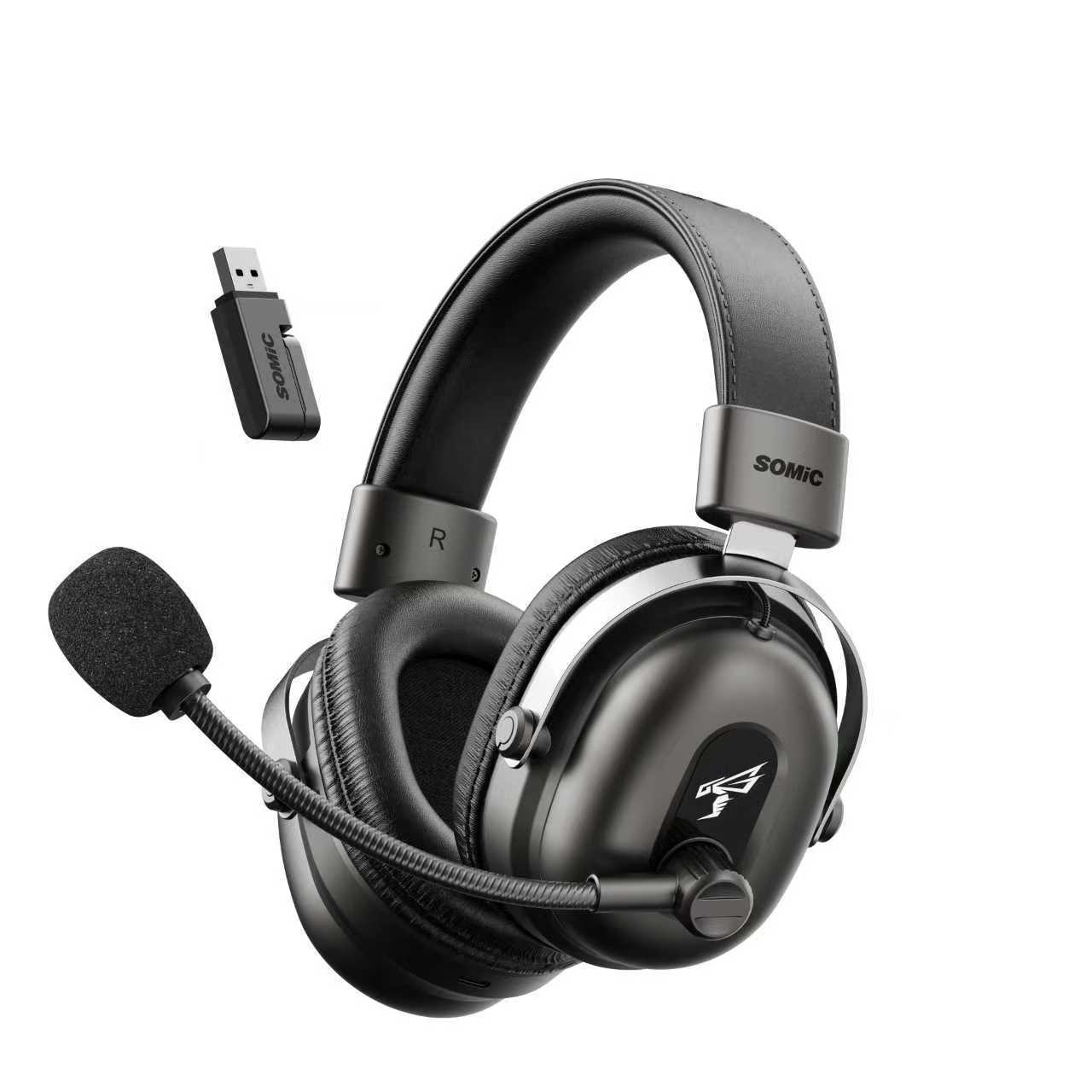 Wireless Bluetooth Four-mode Esports-grade Over-ear Gaming Headset photo 5