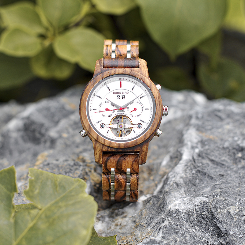 Wooden Watch Classic Analog Quartz Fashionable photo 2