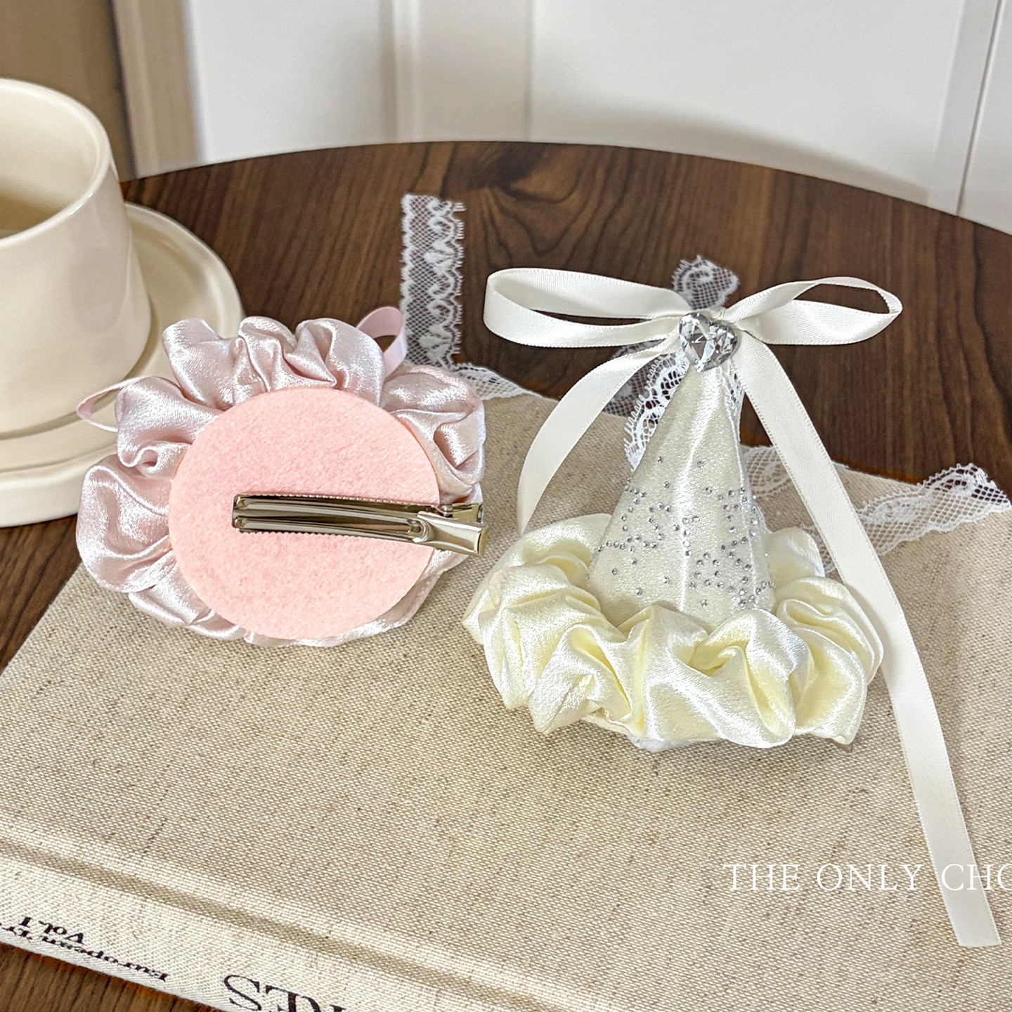 Atmospheric Lace Bow Hair Clip For Girls photo 5