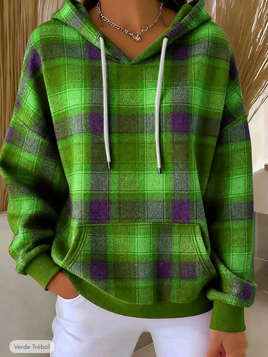 Drawstring Long-sleeve Casual Fashion Hoodie photo 4