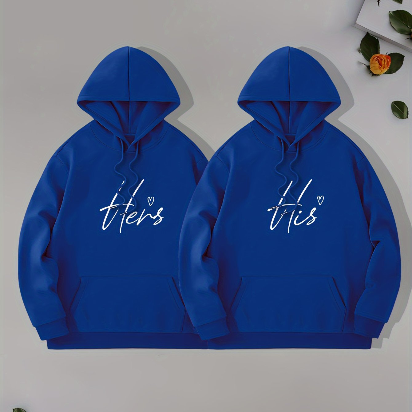 Stylish Casual Loose-fitting Unisex Hoodie For Couples photo 4