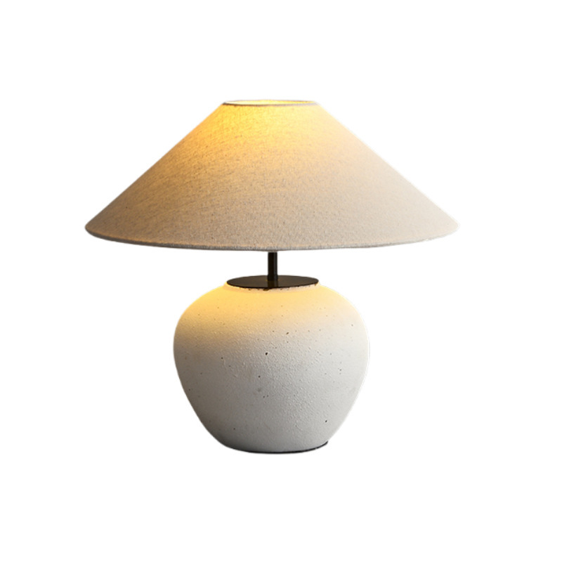 Wabi-sabi-style Ceramic Vintage Art Table Lamp photo 4