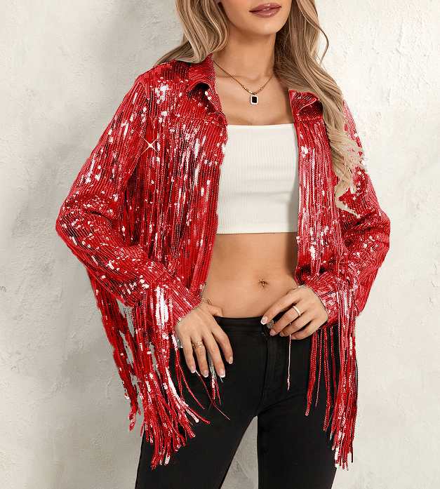 Sequin Top Same Style As The Stars For Stage Performances photo 7