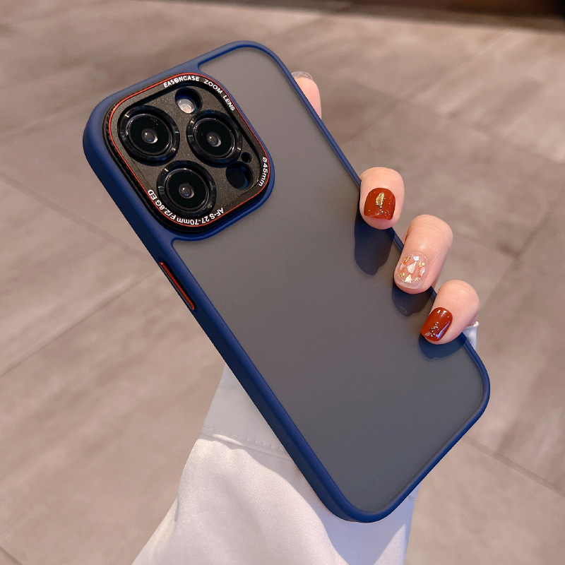 Metal Lens Circle Skin Feeling Matte Protective Cover photo 2