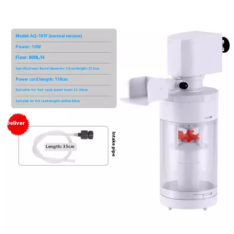 Fish Tank Built-in Filter Three-in-one Suction Wall-hung Urinal Fish Toilet photo 2