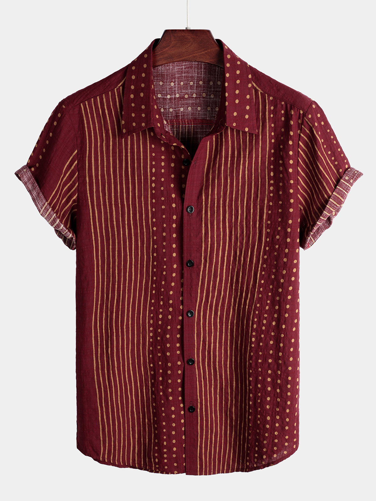 Men's Digital-Print Hawaiian Short-Sleeve Shirt photo 2