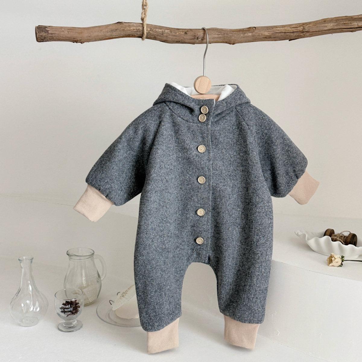 Infant And Toddler Autumnwinter Outdoor Jumpsuit photo 2