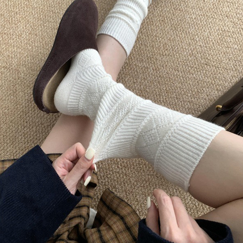 Women's Thickened Wool Ankle Socks For Fall And Winter photo 4