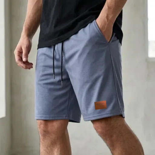 Men's Casual Pocket Shortsfashionable Street-style Trendy Shorts photo 3