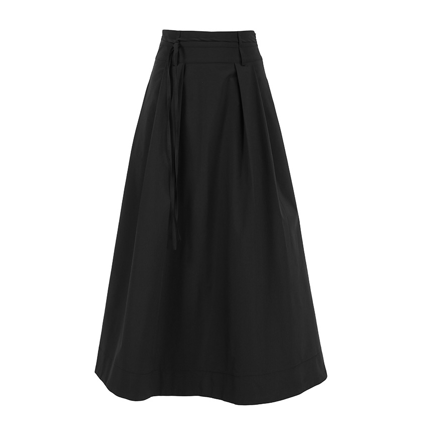 High-waisted Minimalist Slimming Midi Skirt For Women photo 5