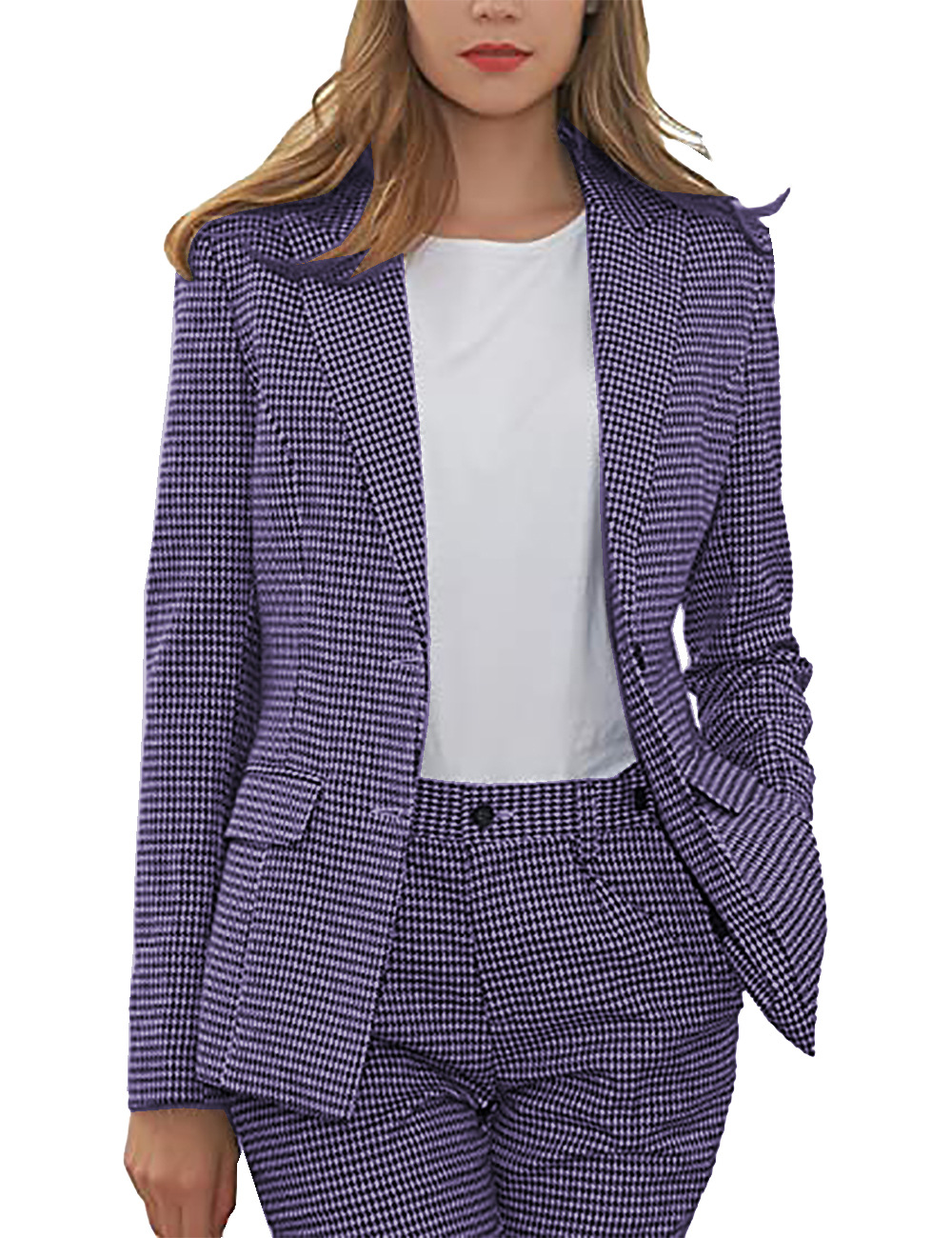 Women's Two-piece Suit Synthetic Fiber Blend photo 2
