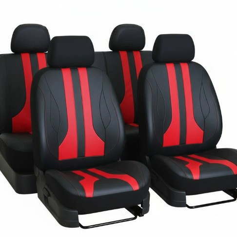 All-Leather Universal Diamond-Quilted Car Seat Covers photo 4