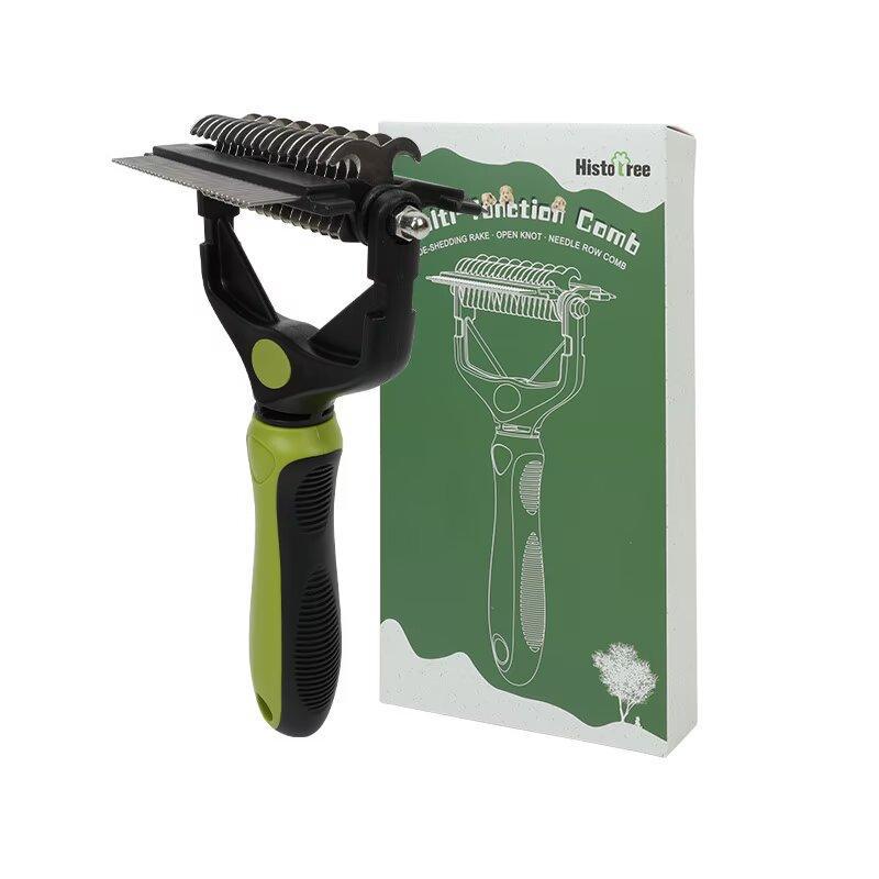 New-style Pet De-matting Comb Cat Grooming Brush photo 4