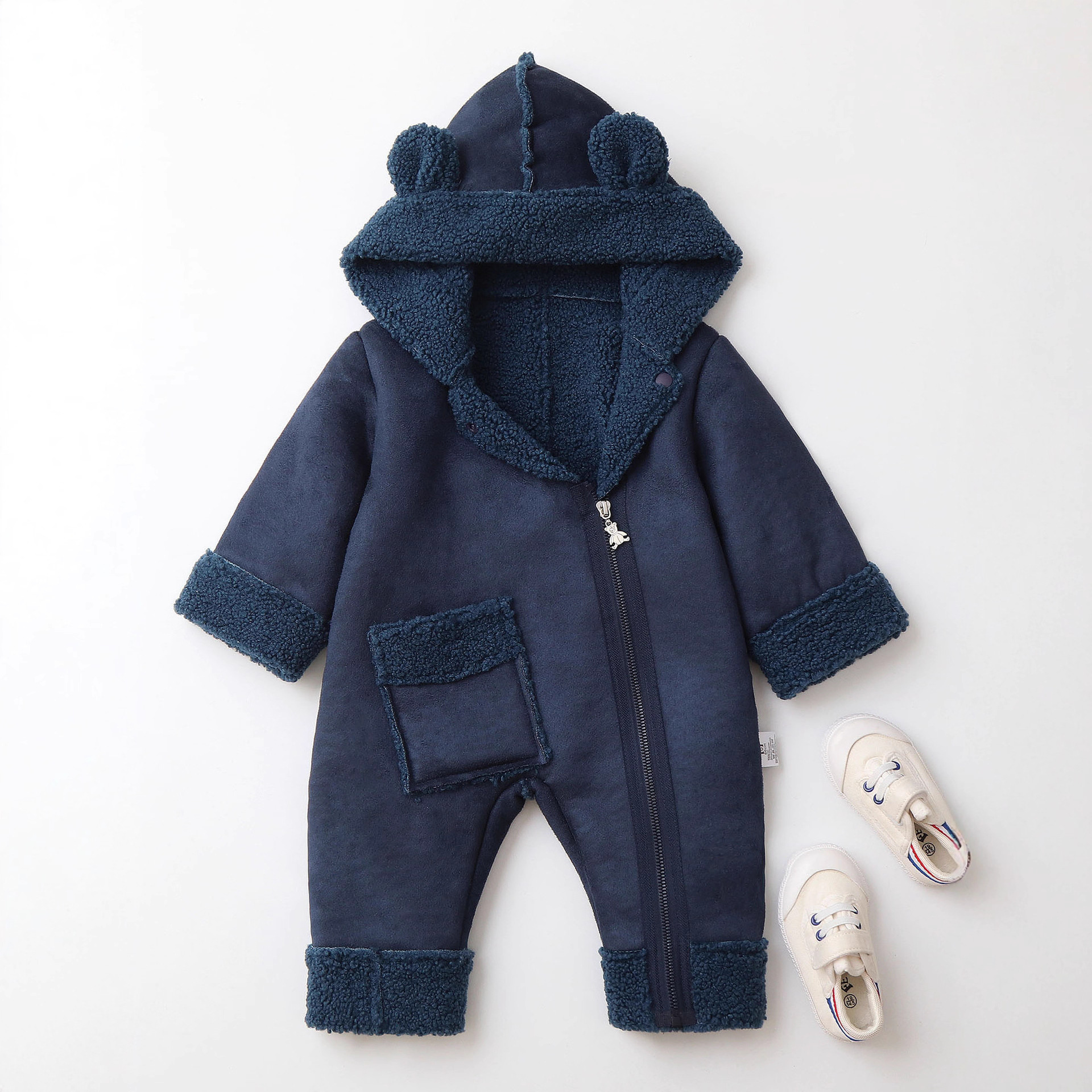 Winter Infant Fleece-lined Jumpsuit Baby photo 2