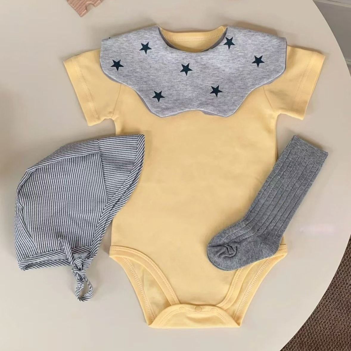 Baby Warm Comfortable Breathable Pure Cotton Triangle Crawling photo 3