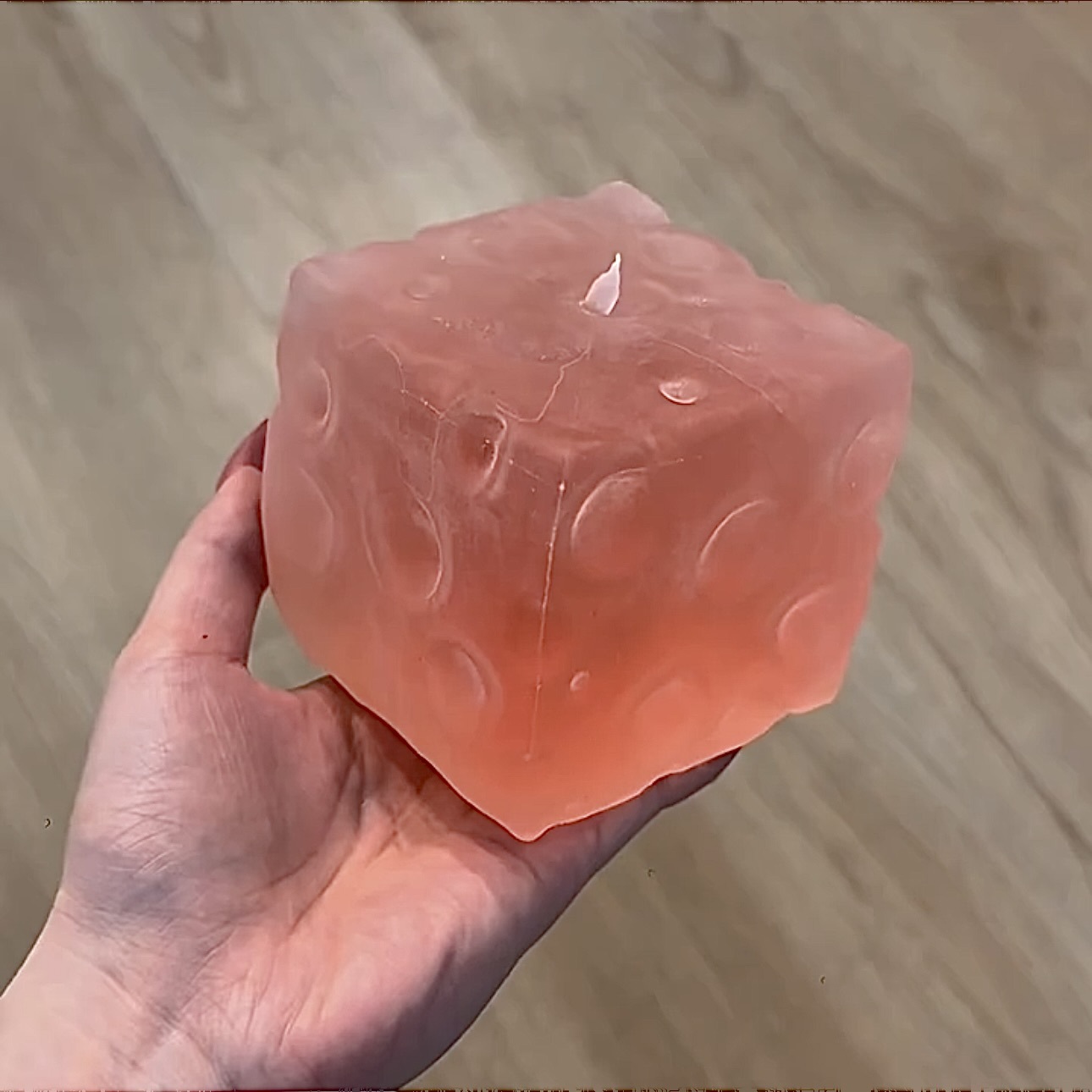 Cube Cheese Maltose Slow-rebound Cube Stress-relief Toy photo 2