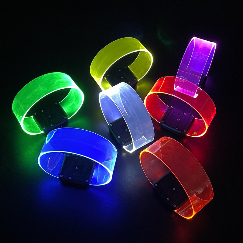 Concert And Music Festival Cheering Props LED Light-up Wristbands photo 4