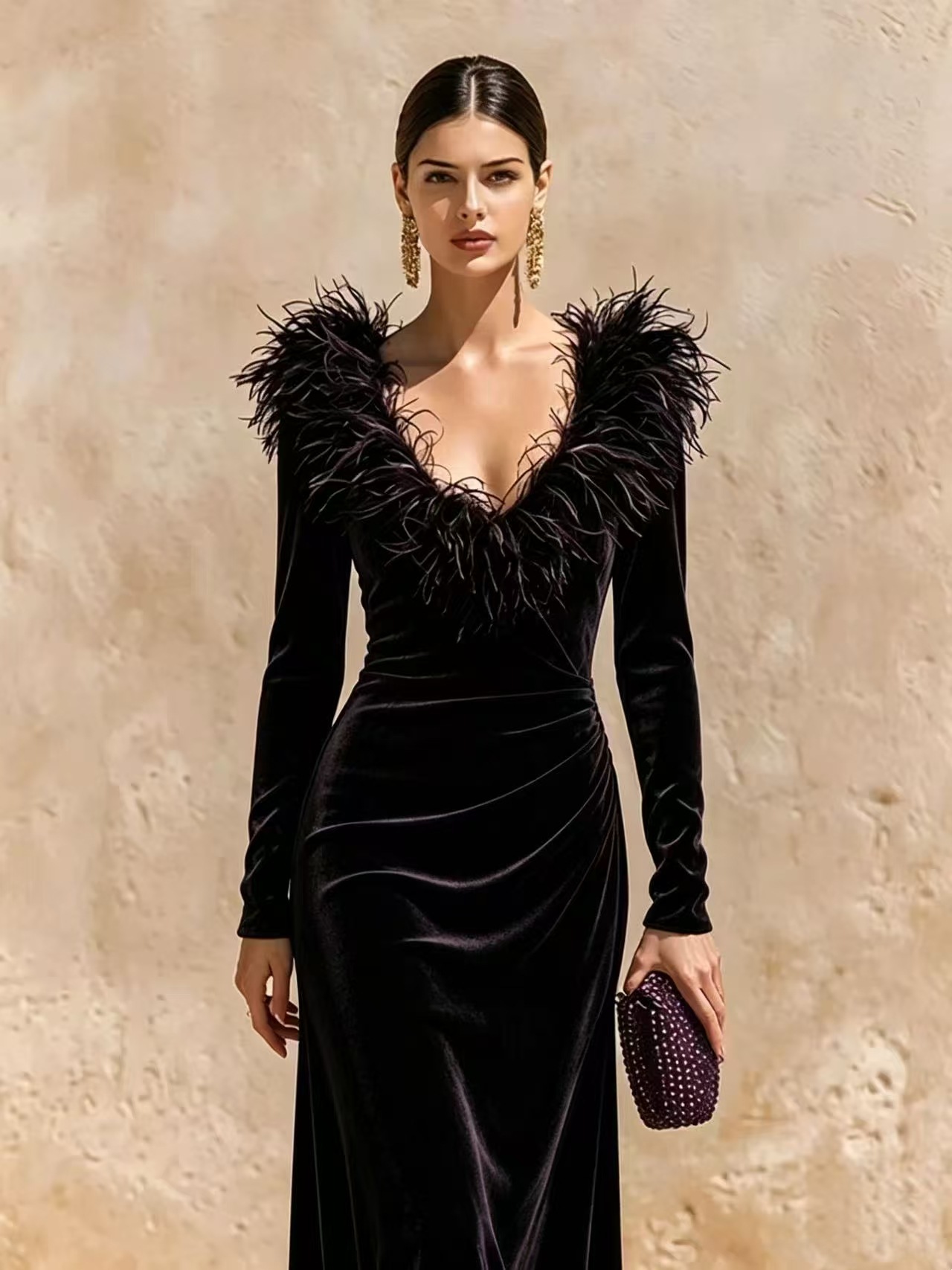 Stylish And Elegant Bodycon Party And Banquet Dress photo 4