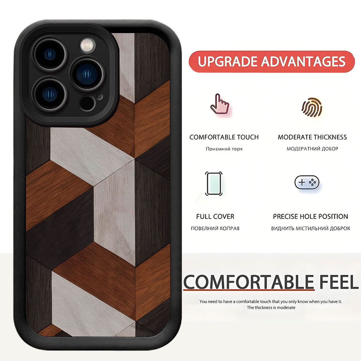 Maillard-toned Gradient Black Phone Case photo 4