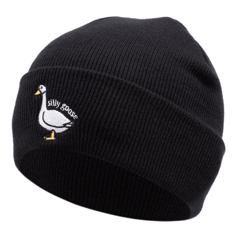 Mens And Womens Hip-hop Pullover Beanie Warm Knit Hat Cute photo 2