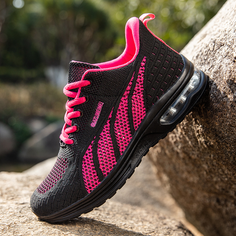 Mesh Women's Breathable Shoes Flying Woven Air Cushion photo 8