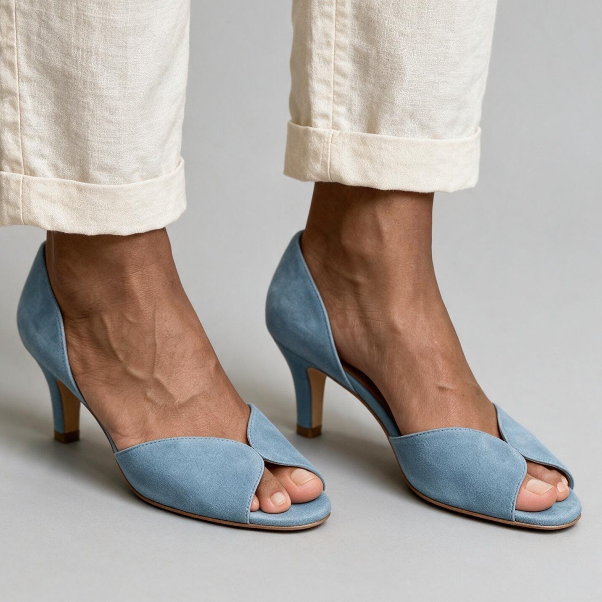 Plus-size Stiletto-heel Open-toe Sandals photo 4