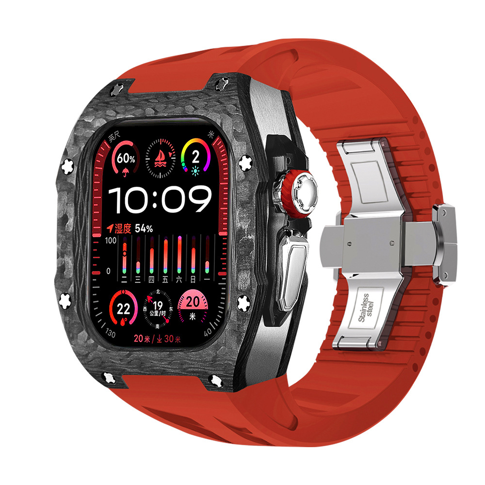 High-end Carbon Fiber 49mm Protective Case With photo 5