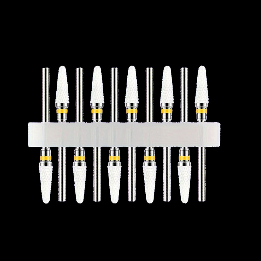 10-Piece Ceramic Nail Drill Bit Tool Set photo 7