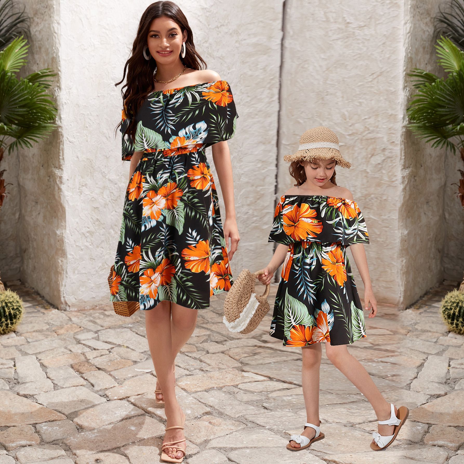 A Family Of 4 Vacation Travel Family Hawaii Parent-child Suit photo 2