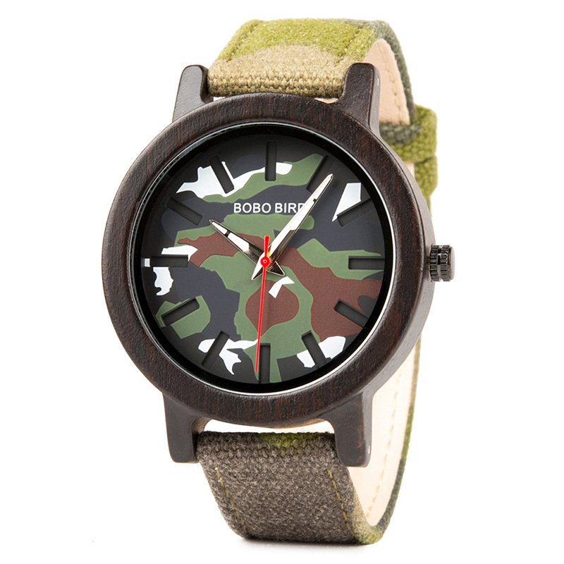Wooden Watch R24 Quartz Decoration photo 2