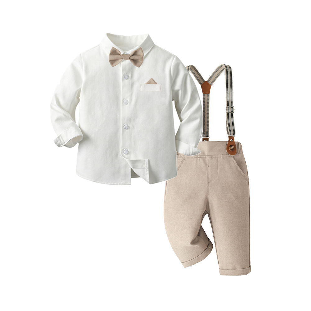 Autumn New Arrivals Kids Cotton Outfit Set photo 4
