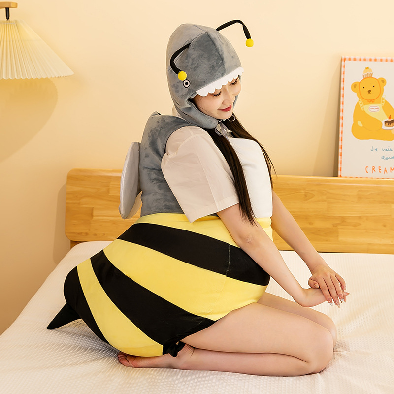 Childrens Bee Costume Birthday-themed Versatile Sleeping Bag Set photo 3