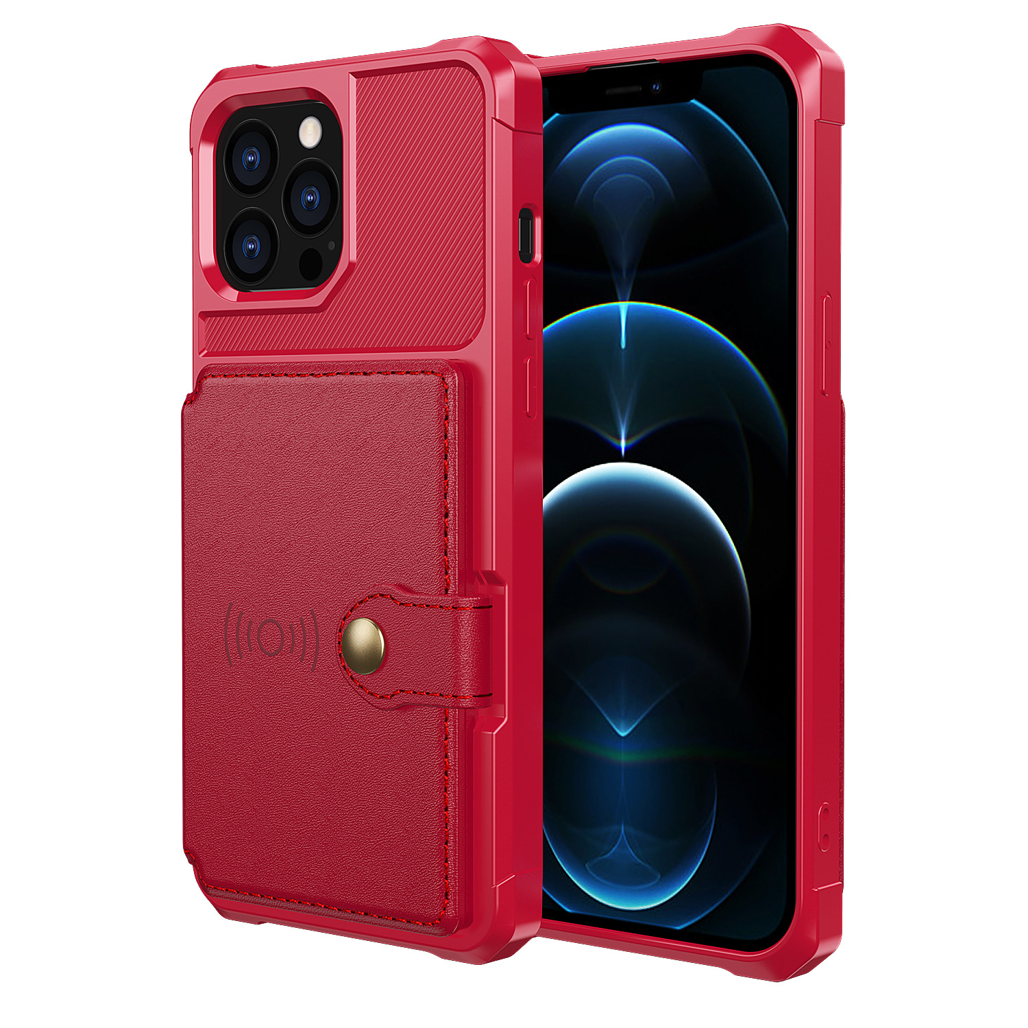 Minimalist Solid Color Plastic Car Magnetic Phone Case photo 8