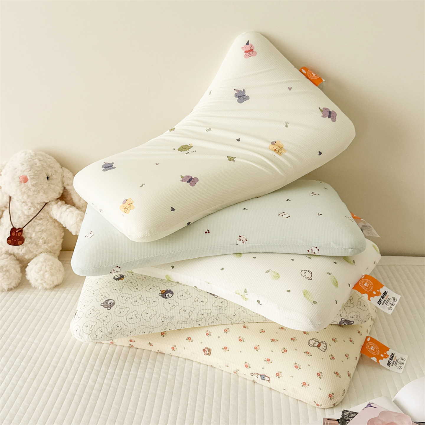 New Cute Floral Children's Cartoon Memory Foam Pillow photo 1