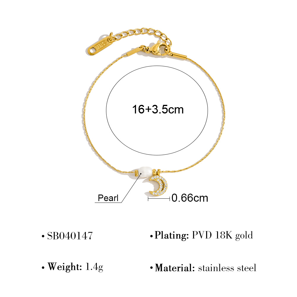 Instagram-style Natural Freshwater Pearl Bracelet For Women photo 3