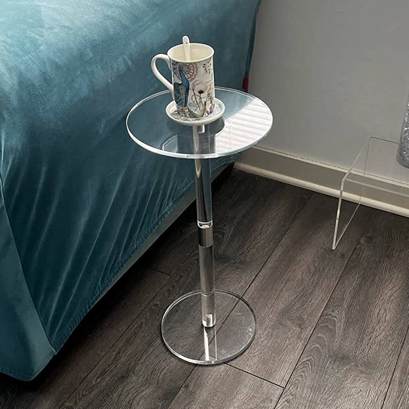 Acrylic Round Transparent Small Coffee Table photo 1