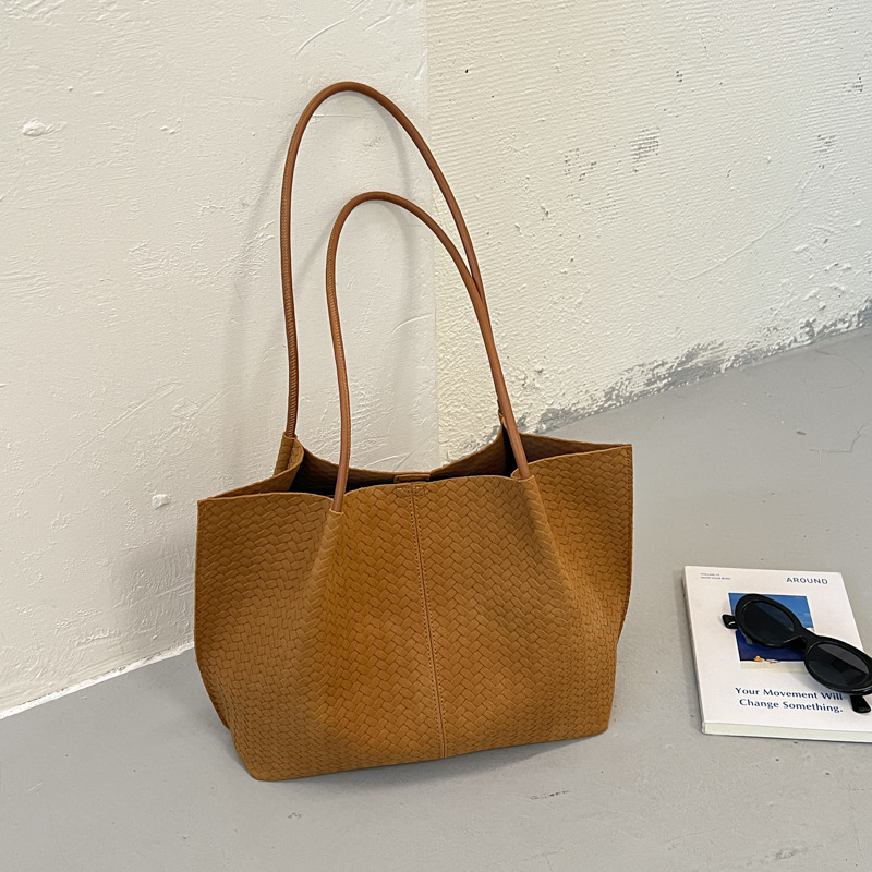 Commuter Vintage Large-capacity Underarm Bag New Casual Style photo 3
