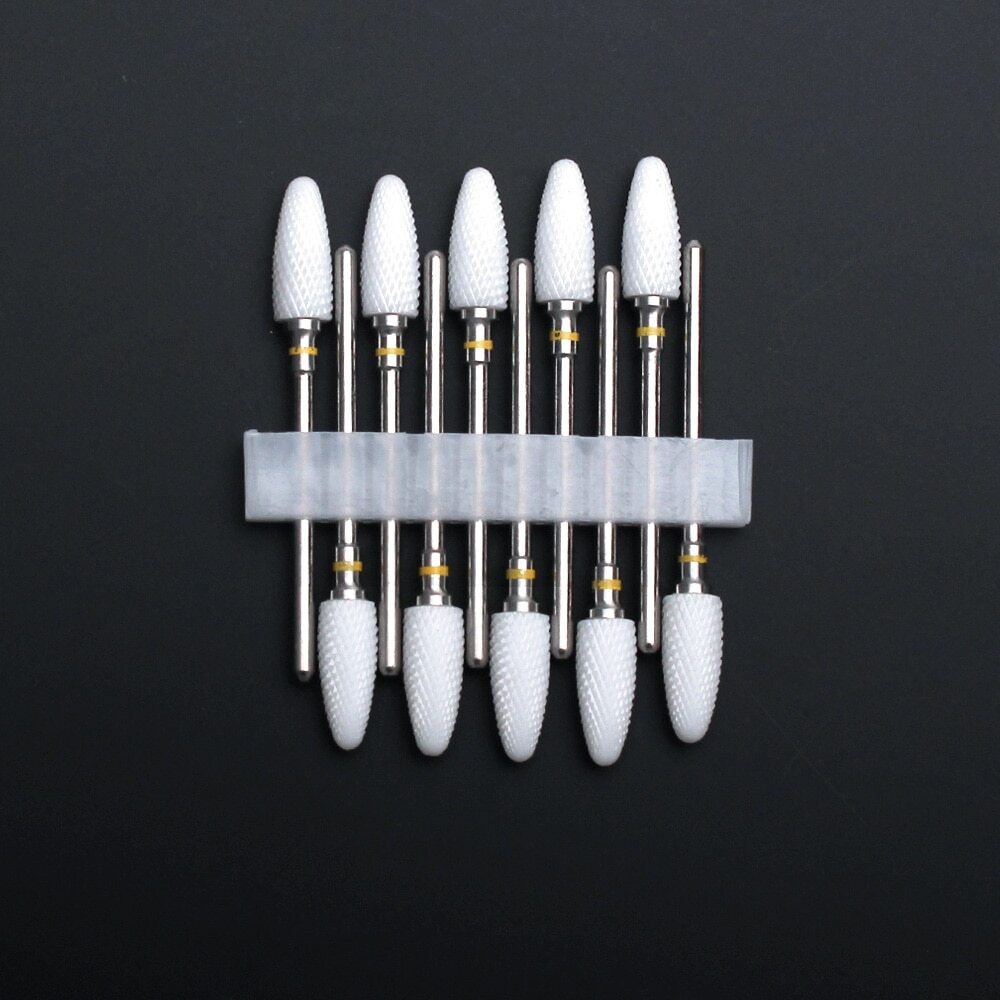10-Piece Ceramic Nail Drill Bit Tool Set photo 2