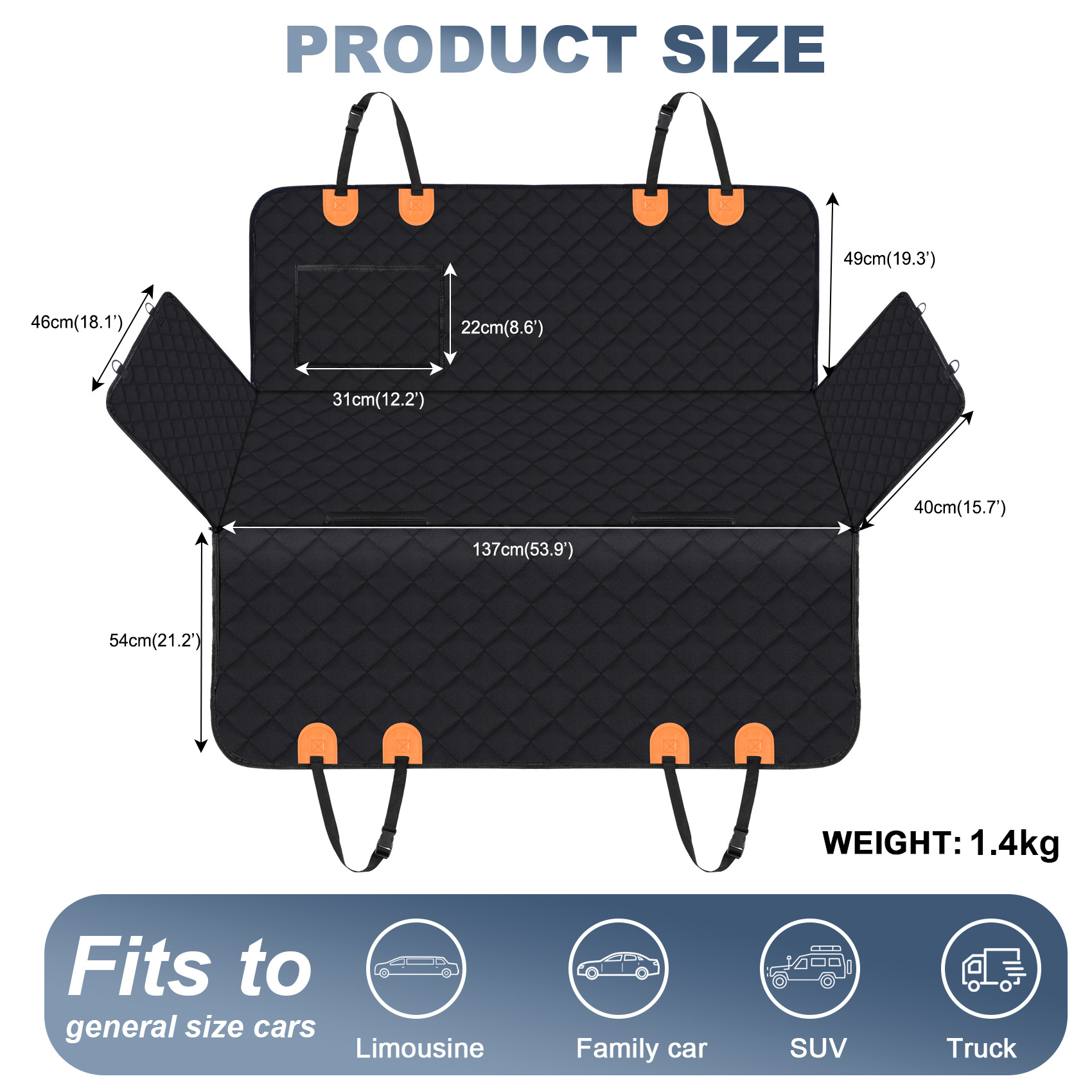 Dog Mat, Kennel Pad, Removable And Washable, For Large Dogs photo 2