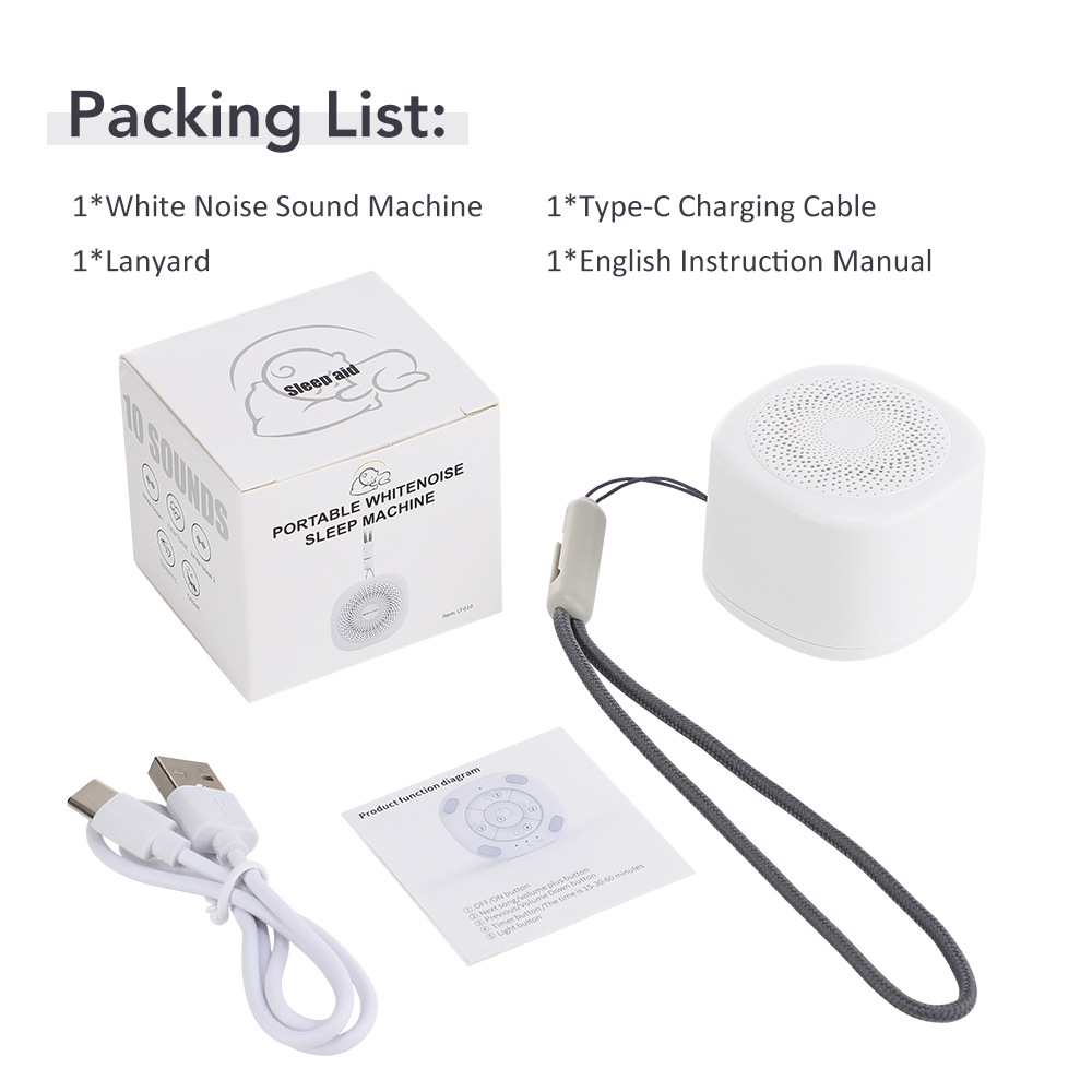 Portable White Noise Sleep Machine For Babies photo 2