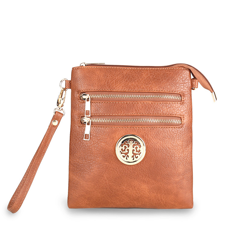 Unisex Solid-color Crossbody Handbag Casual And Versatile Single-shoulder Bag photo 6