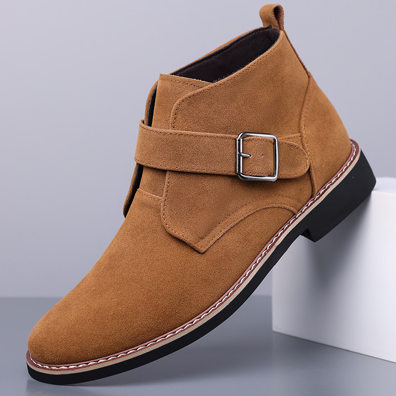 High-top Slip-on Dress Casual Shoes For Fallwinter photo 3