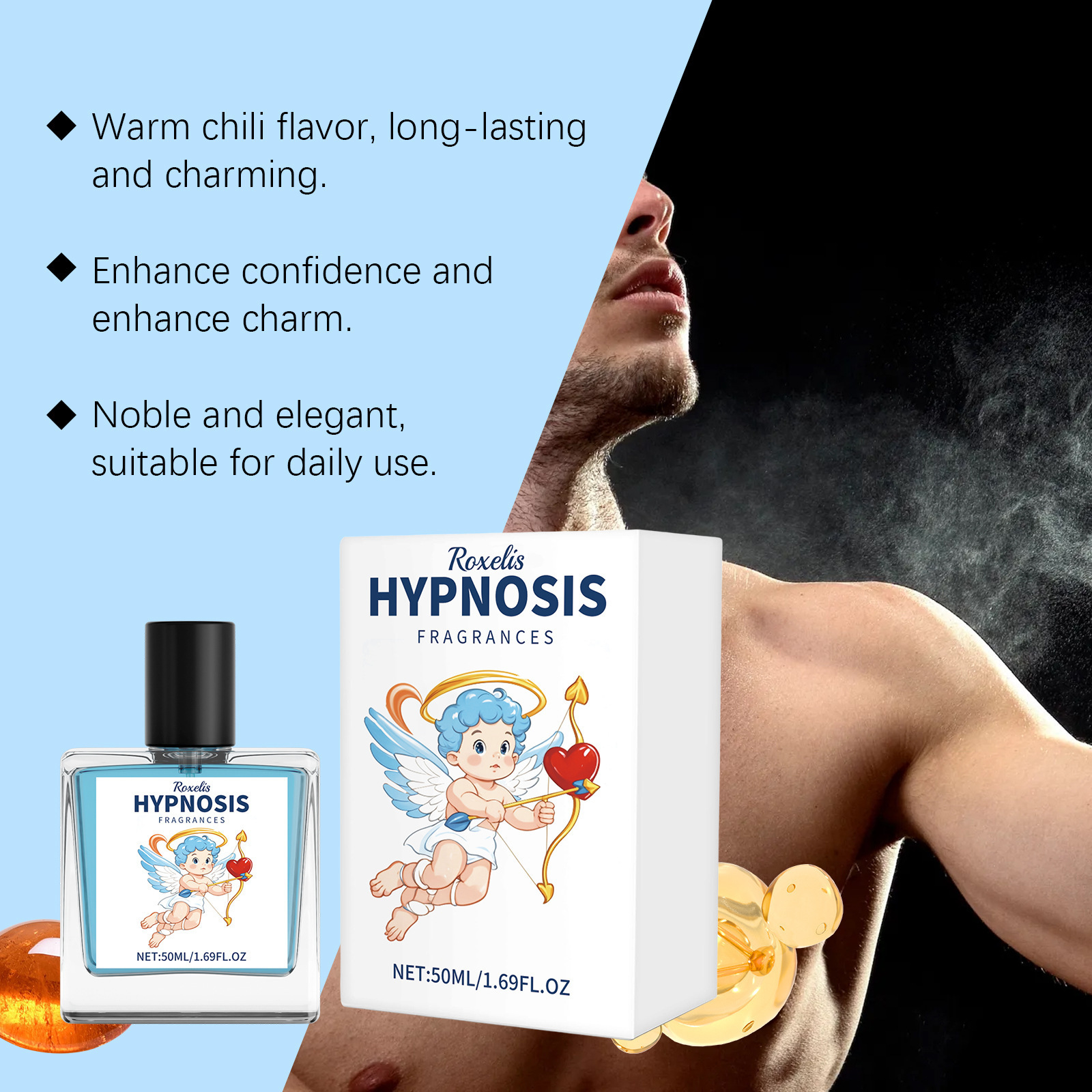 Mens Pheromone Perfume A Fruity Fragrance For Men photo 5