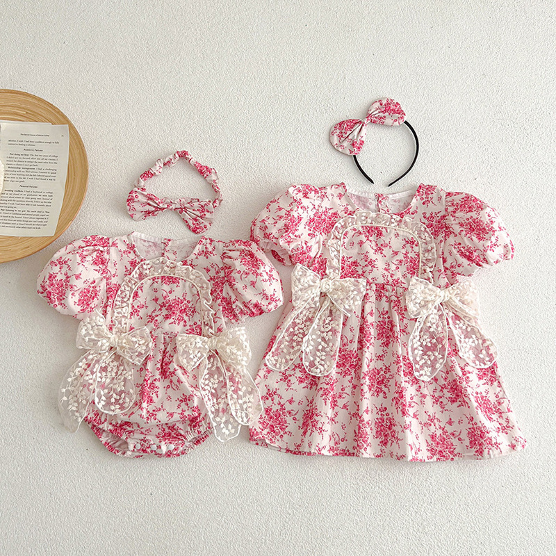 Summer Short-sleeved Dress For Girls photo 1